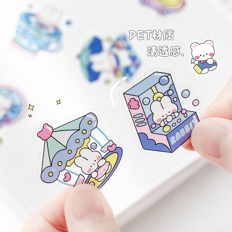  Sticker RosyPosy gấu thỏ 