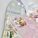  Ốp hiệu ứng ánh xà cừ nơ nhí 