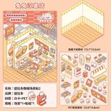  Sticker sắp xếp gian hàng góc 3/4 Telado 