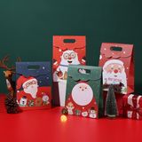  Túi quà Giáng Sinh gập miệng ông già Noel 26x19cm 