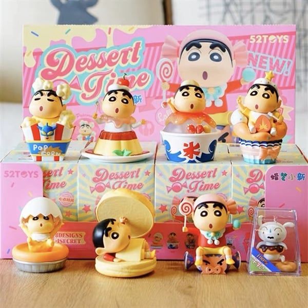  Blind box Crayon Shin Chan Dessert Time 