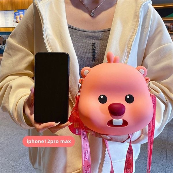  Túi silicon đầu Loopy chibi 