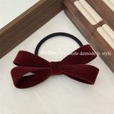  Kẹp/dây nơ kép nhung 