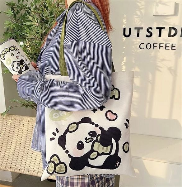  Túi tote Panda Bamboo 