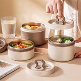  Set 2 hộp cơm Yummy + túi giữ nhiệt + thìa dĩa 