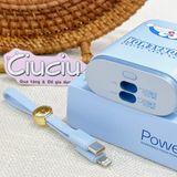  Sạc dự phòng Doraemon cáp chuông 10.000mAh 