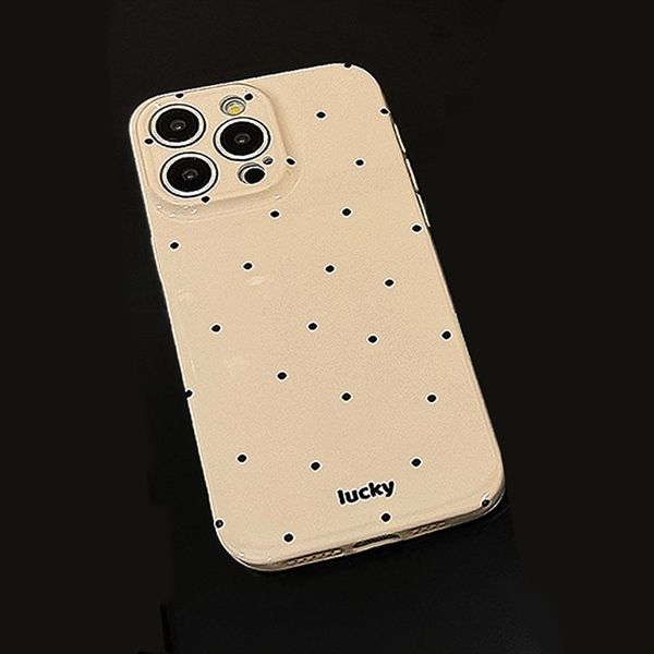  Ốp popsocket mèo đen chấm bi 