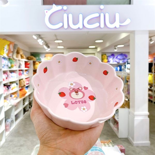  Bát salad Lotso viền sóng 15cm 