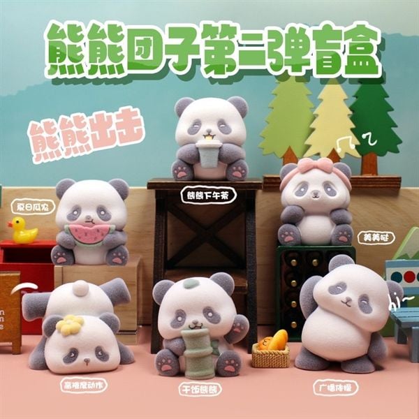 Hộp mù Panda Bear Doughboy Second Round 