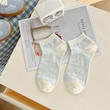  Tất Xieohesi gân hoạ tiết 