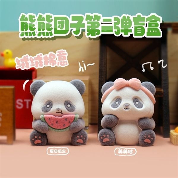  Hộp mù Panda Bear Doughboy Second Round 