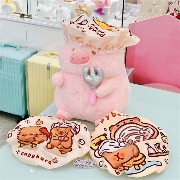  Mũ tắm trùm đầu Capybara 