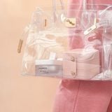  Hộp đựng trang sức vuông 2 cúc hoa hồng 