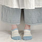  Tất Kid lười kẻ xanh vàng 