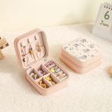  Hộp đựng trang sức vuông hình dễ thương 10cm 