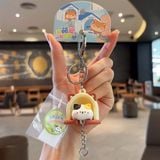  Móc khoá thú nằm chuồng 