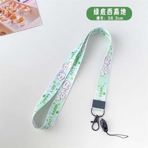  Dây vải đeo cổ màu sắc 