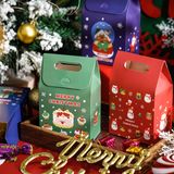  Túi quà gập miệng Giáng Sinh nhỏ 