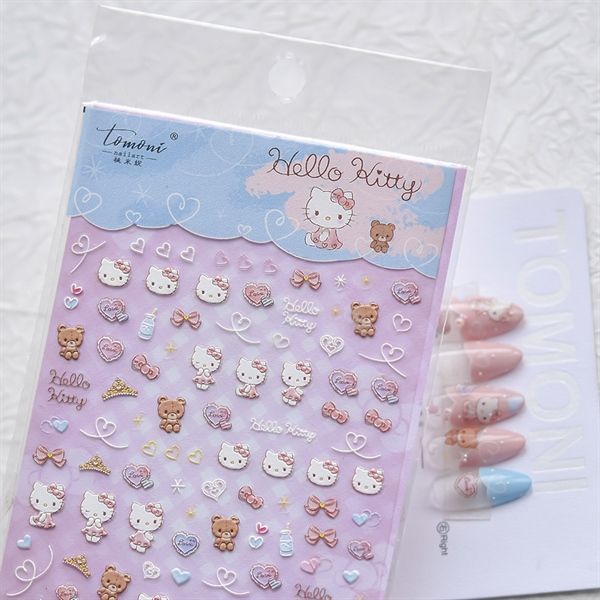  Sticker dán móng Tomoni Sanrio 