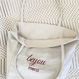  Túi tote 2 mặt BeYou Merci cún 