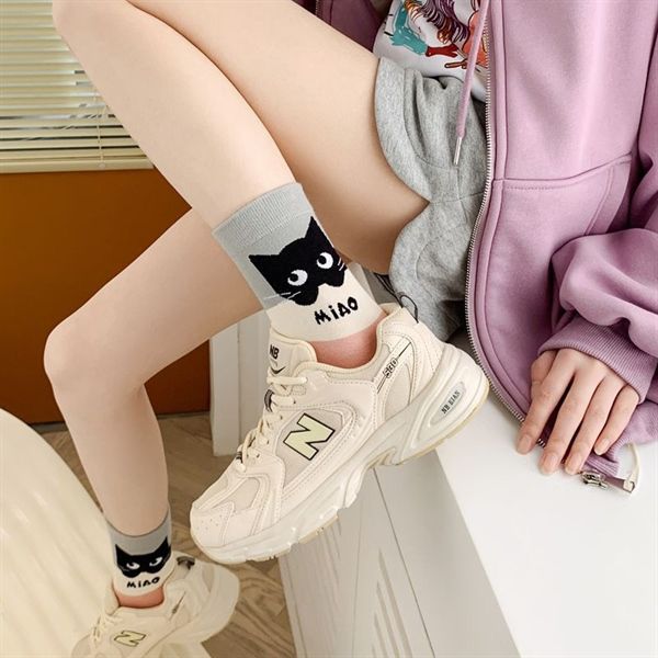  Tất Susufish mèo đen 