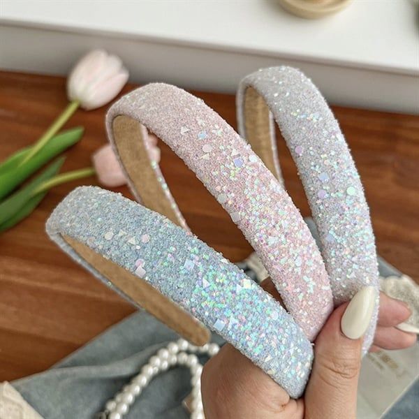  Bờm sequin lấp lánh 