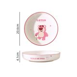  Đĩa tròn gấu Lotso 20cm 