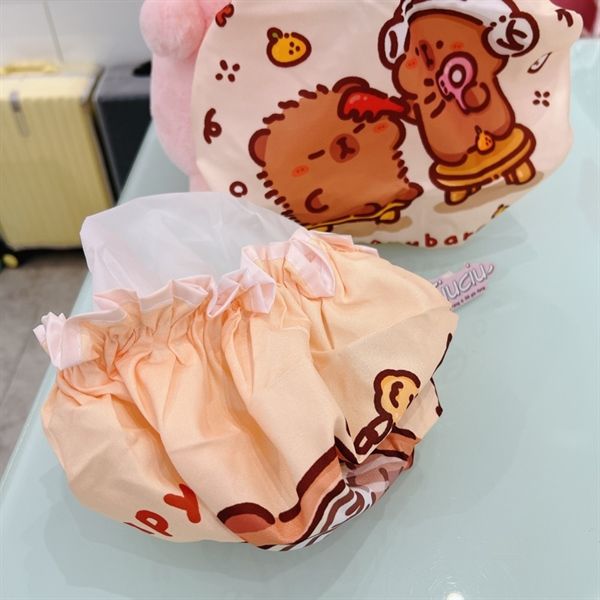  Mũ tắm trùm đầu Capybara 