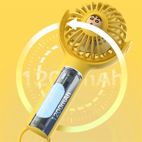  Quạt cầm tay Shinchan 1200mAh 