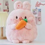  Thỏ bông ôm carrot 30cm 