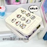  Hộp thiếc đa năng 9 mèo 9x7x3cm 