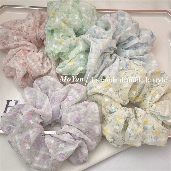  Scrunchies hoa nhí vintage 