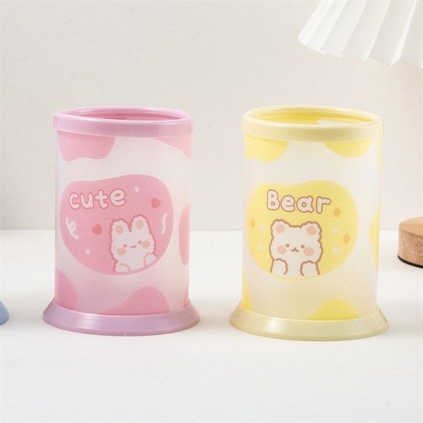  Ống cắm bút bò sữa 