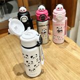  Bình giữ nhiệt gấu trúc hình nhí 600ml 