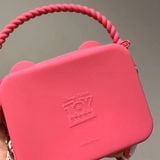  Túi silicon gấu Lotso vuông 12x10cm 