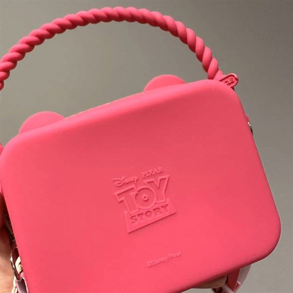  Túi silicon gấu Lotso vuông 12x10cm 