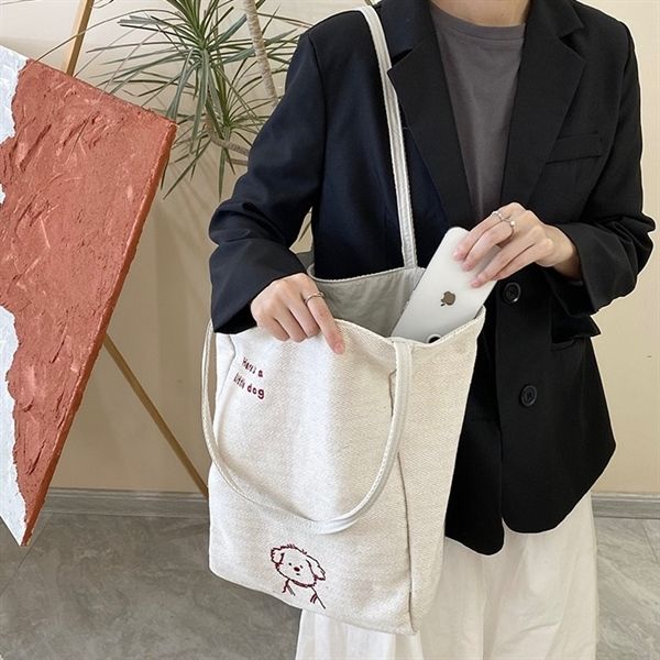  Túi tote 2 mặt BeYou Merci cún 