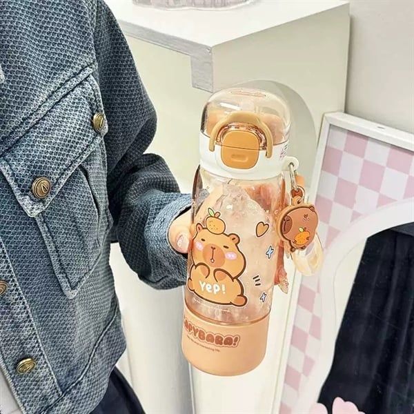 Bình nước Capybara đế rời 510ml 