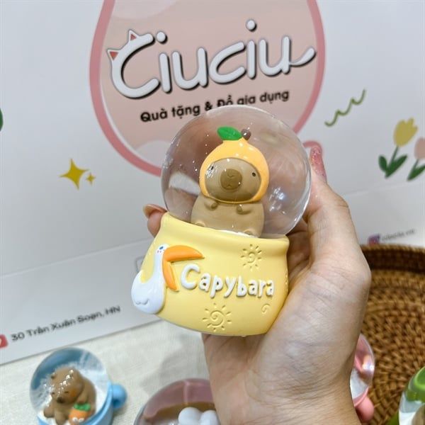  Quả cầu đèn Capybara 10cm 