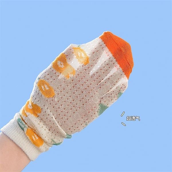  Tất lưới cao cổ hoa nhí Kid (Freesize >4 tuổi) 