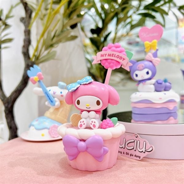  Mô hình Sanrio kẹp ảnh decor 