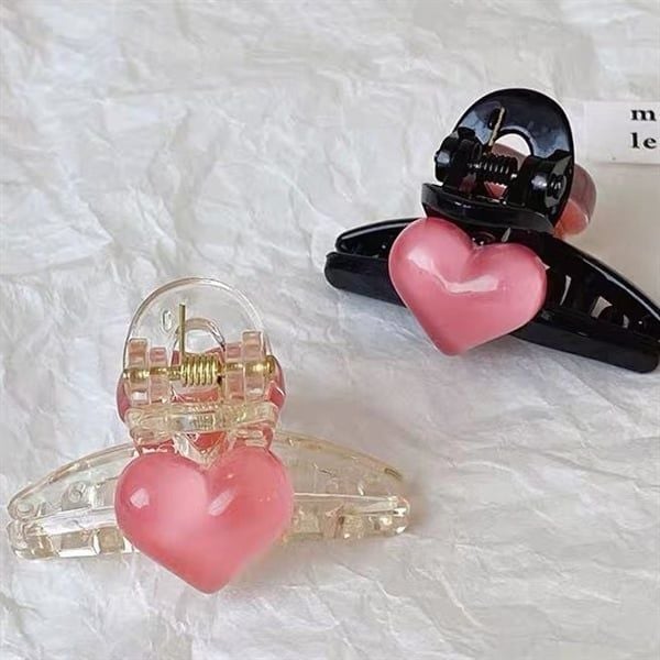  Kẹp càng cua trái tim mini 