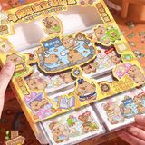  Box sticker Capybara 100 tờ 