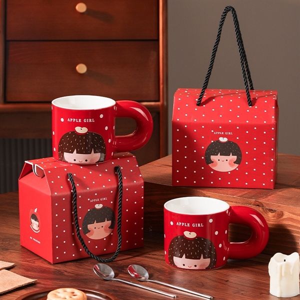  Set bát đĩa bé táo đỏ 