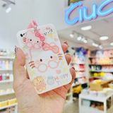  Đeo thẻ dây lò xo Hello Kitty 