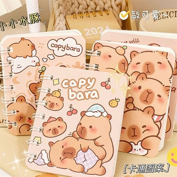  Sổ lò xo Capybara mini A7 