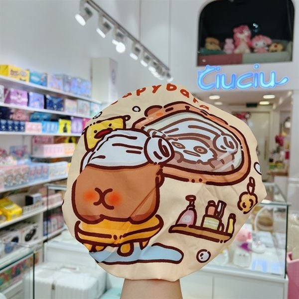  Mũ tắm trùm đầu Capybara 