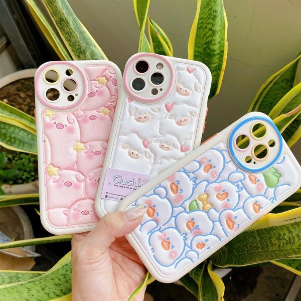  Ốp mặt da heo nổi 