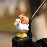  Mô hình Capybara nhún lò xo 