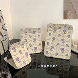  Gương gập hoa tulip tím 